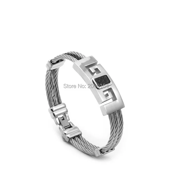 Bracelet en fil d'acier inoxydable